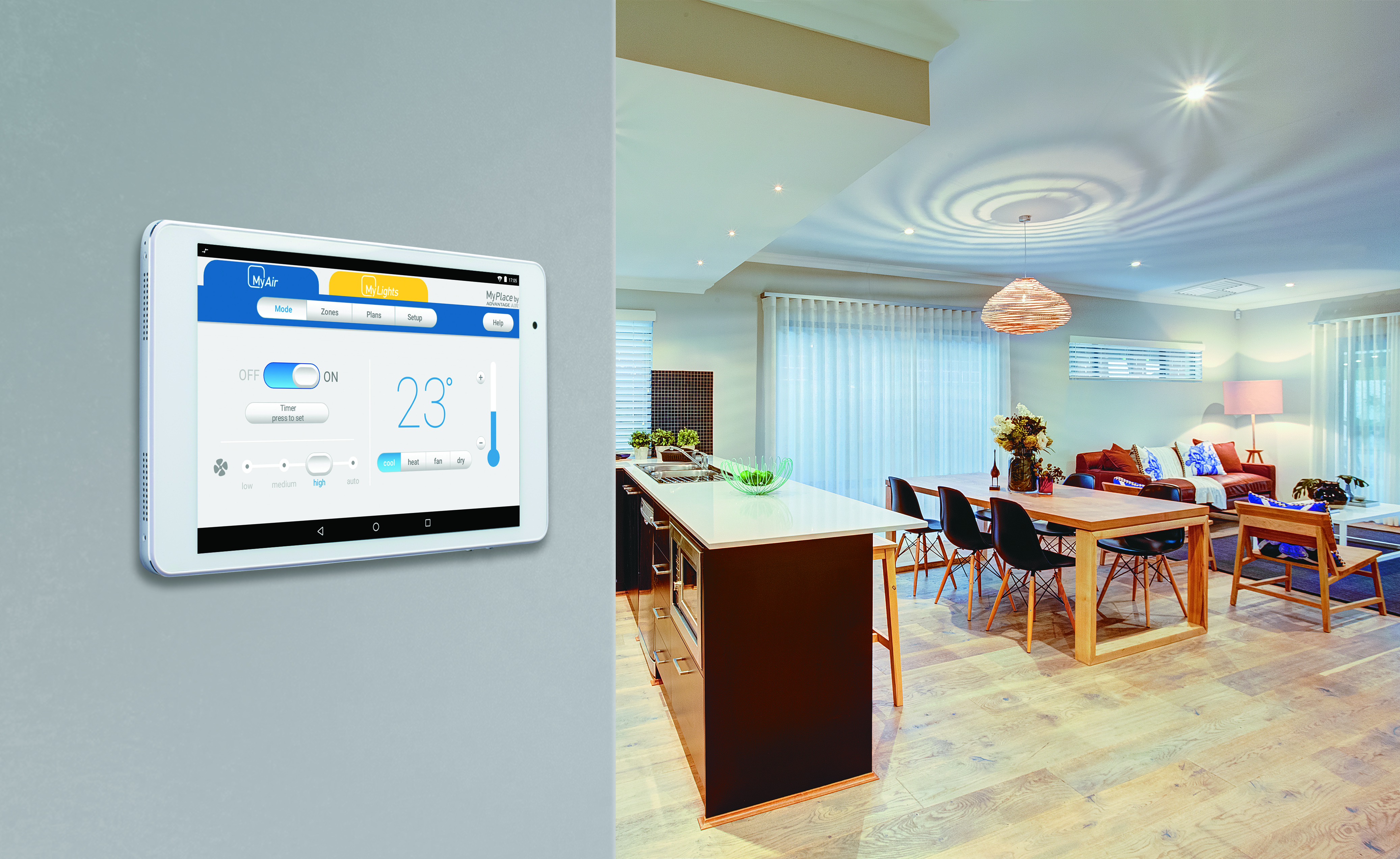 MyAir air conditioning management system